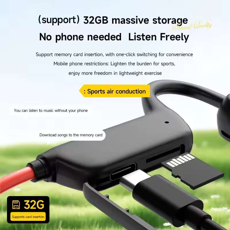 New Bone Conduction Headset Bl - Bone Conduction Running Headphones ulasan dan harga