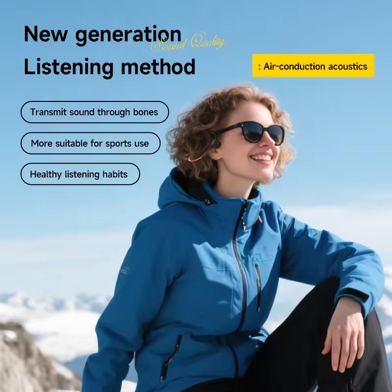 New Bone Conduction Headset Bl - Bone Conduction Running Headphones ulasan dan harga