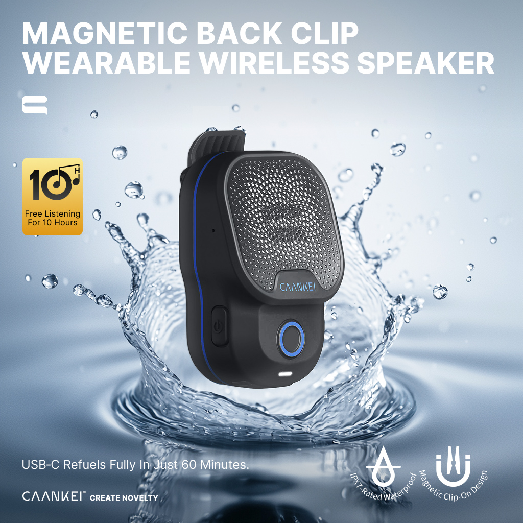 Wearable Bluetooth Speaker IPX - Portable Bluetooth Speaker Waterproof Ipx7 ulasan dan harga
