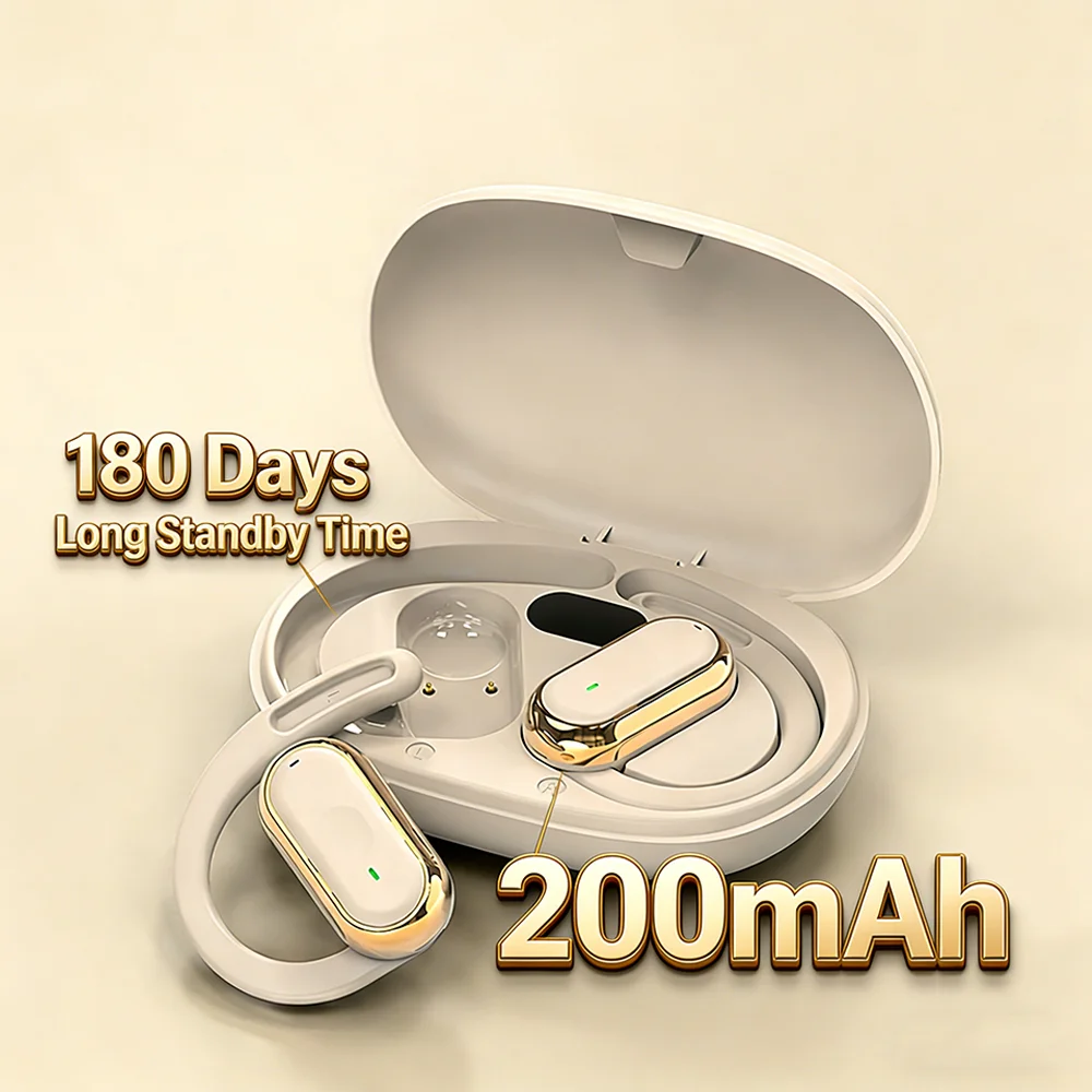 KEBIDUMEI Open-Ear Bluetooth 5 - Bone Conduction Running Headphones ulasan dan harga