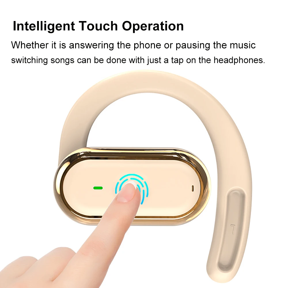 KEBIDUMEI Open-Ear Bluetooth 5 - Bone Conduction Running Headphones ulasan dan harga