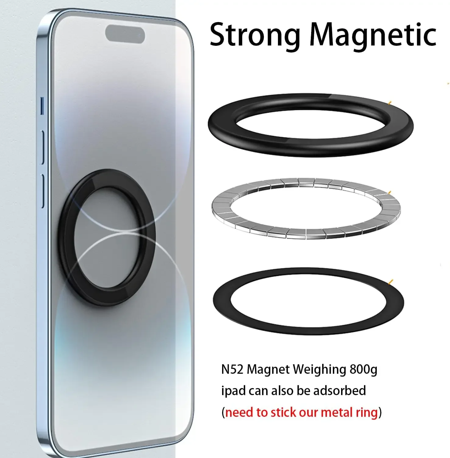 For MagSafe Magnetic Ring Hold - Tablets ulasan dan harga