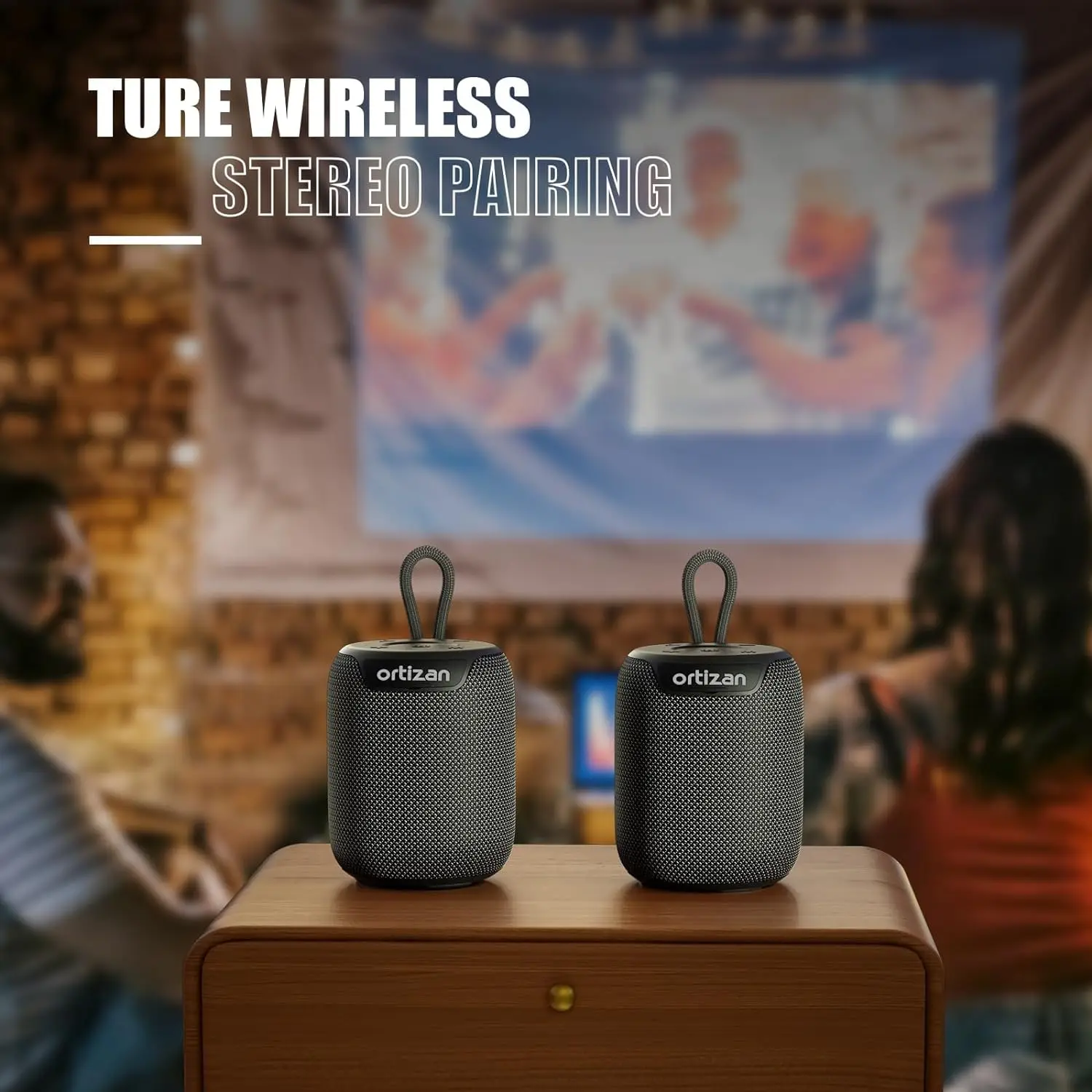 Ortizan X2 Bluetooth Speakers, - Portable Bluetooth Speaker Waterproof Ipx7 ulasan dan harga