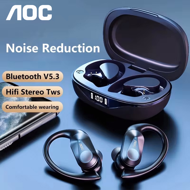 Choice AOC Sports Headset Wire - Headphones ulasan dan harga