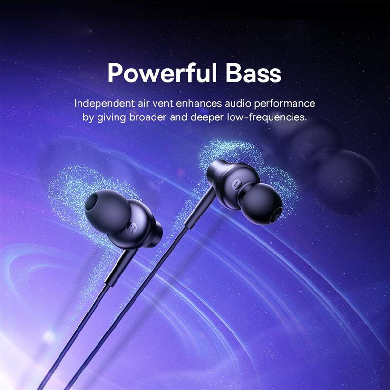 Baseus Encok CZ11/HZ11 Wired E - Type C Wired Earphones With Mic ulasan dan harga
