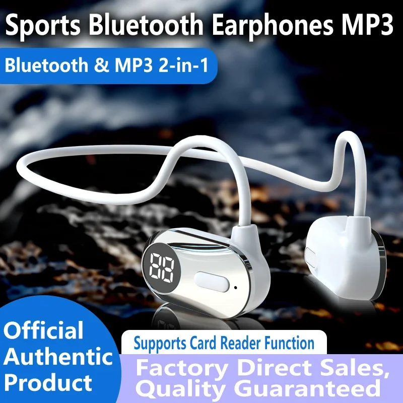 Non-In-Ear Sports and Running  - Bone Conduction Running Headphones ulasan dan harga
