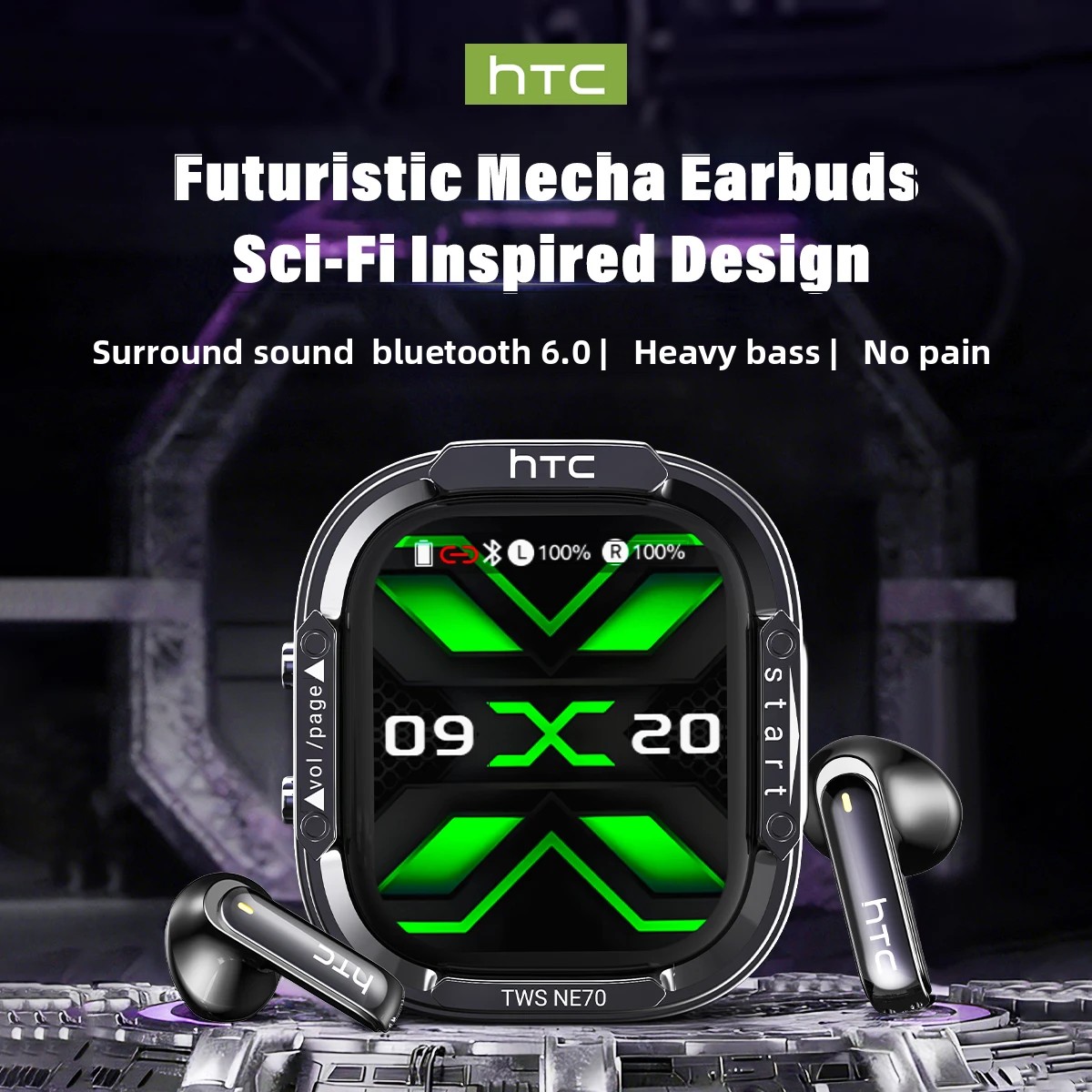 HTC NE70 Bluetooth V6.0 Headph - Sleep Mask Headphones Bluetooth ulasan dan harga