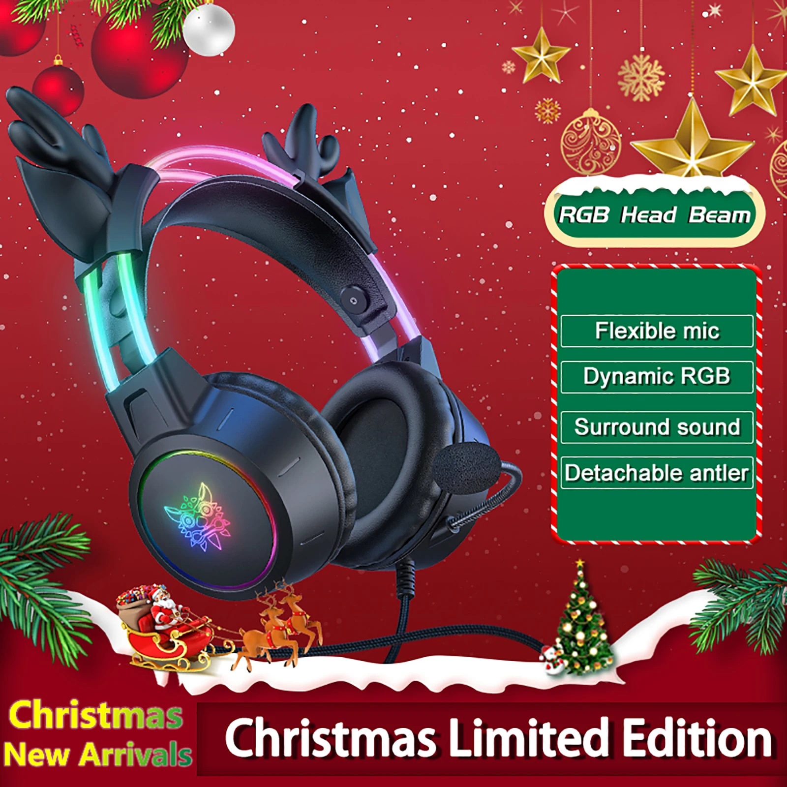 ONIKUMA Gaming Headset for 202 - Gaming Headset With Mic Rgb ulasan dan harga