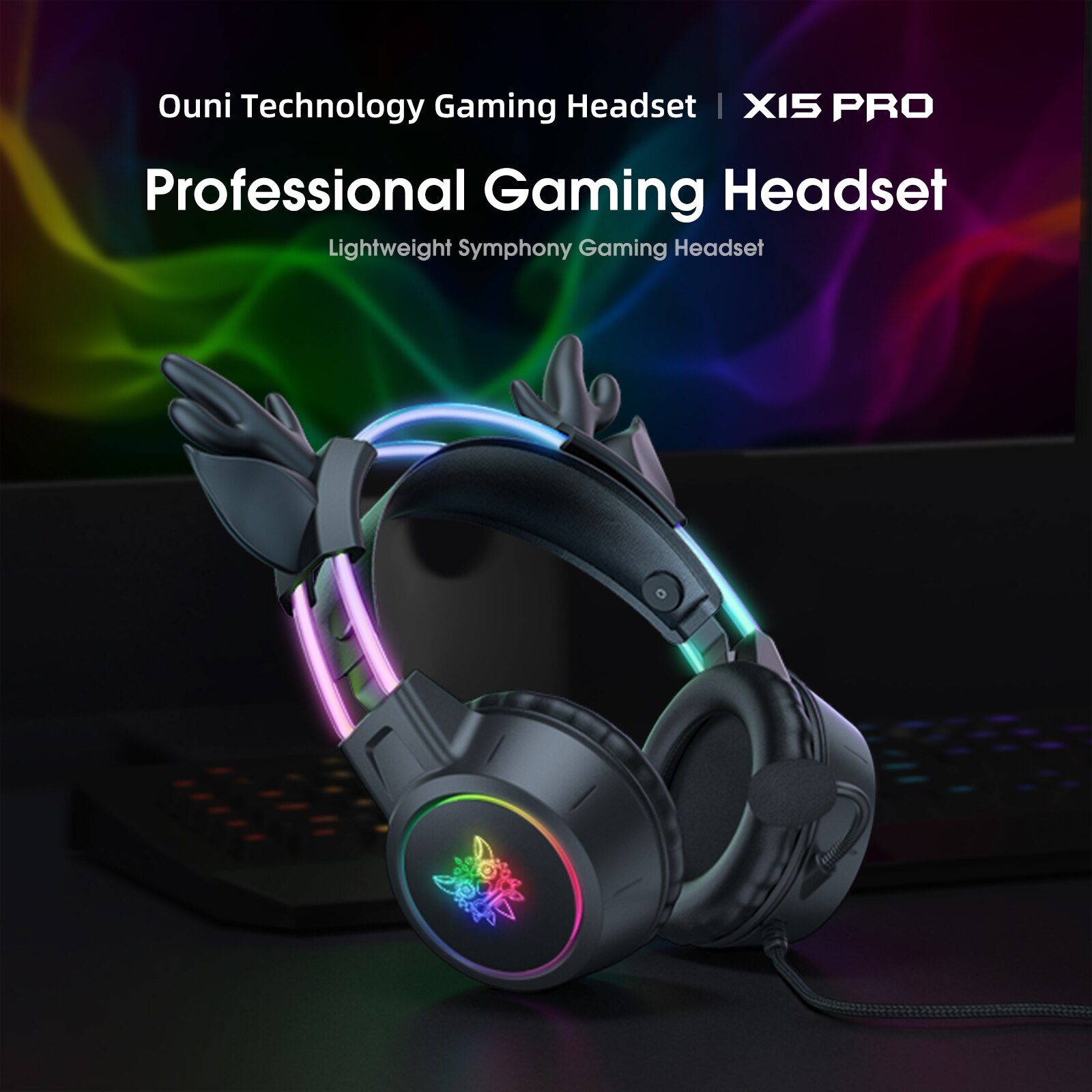 ONIKUMA Gaming Headset for 202 - Gaming Headset With Mic Rgb ulasan dan harga