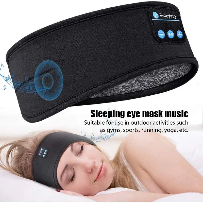 Bluetooth Earphones Sports Sid - Sleep Mask Headphones Bluetooth ulasan dan harga