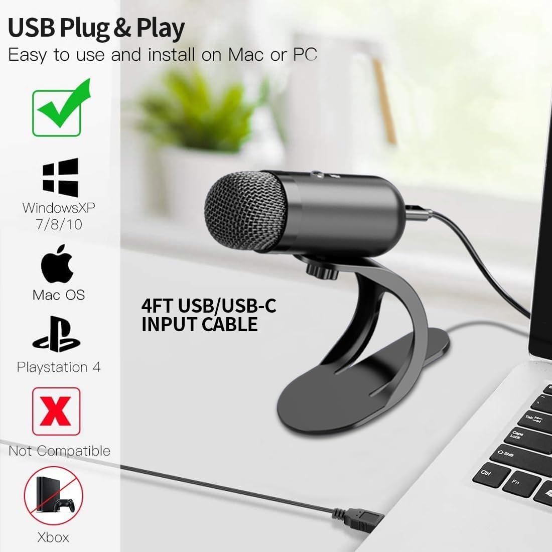 Professional USB Microphone Co - Tablets ulasan dan harga