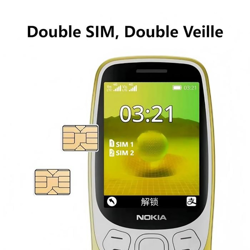 Nokia 3210 4G Phone 2SIM Bluet - Cameras ulasan dan harga