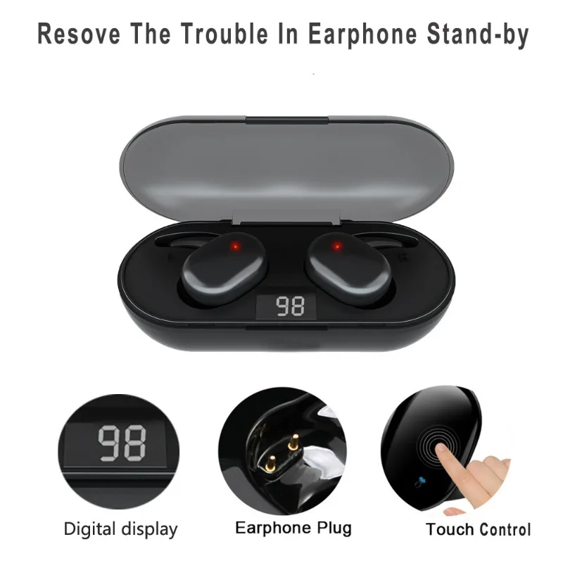 TWS Bluetooth Earphone Wireles - Tws Earbuds Bluetooth 5.3 ulasan dan harga