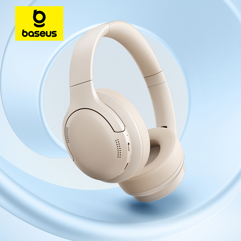 Baseus Wireless Headphones Blu - Anc Wireless Over Ear Headphones ulasan dan harga